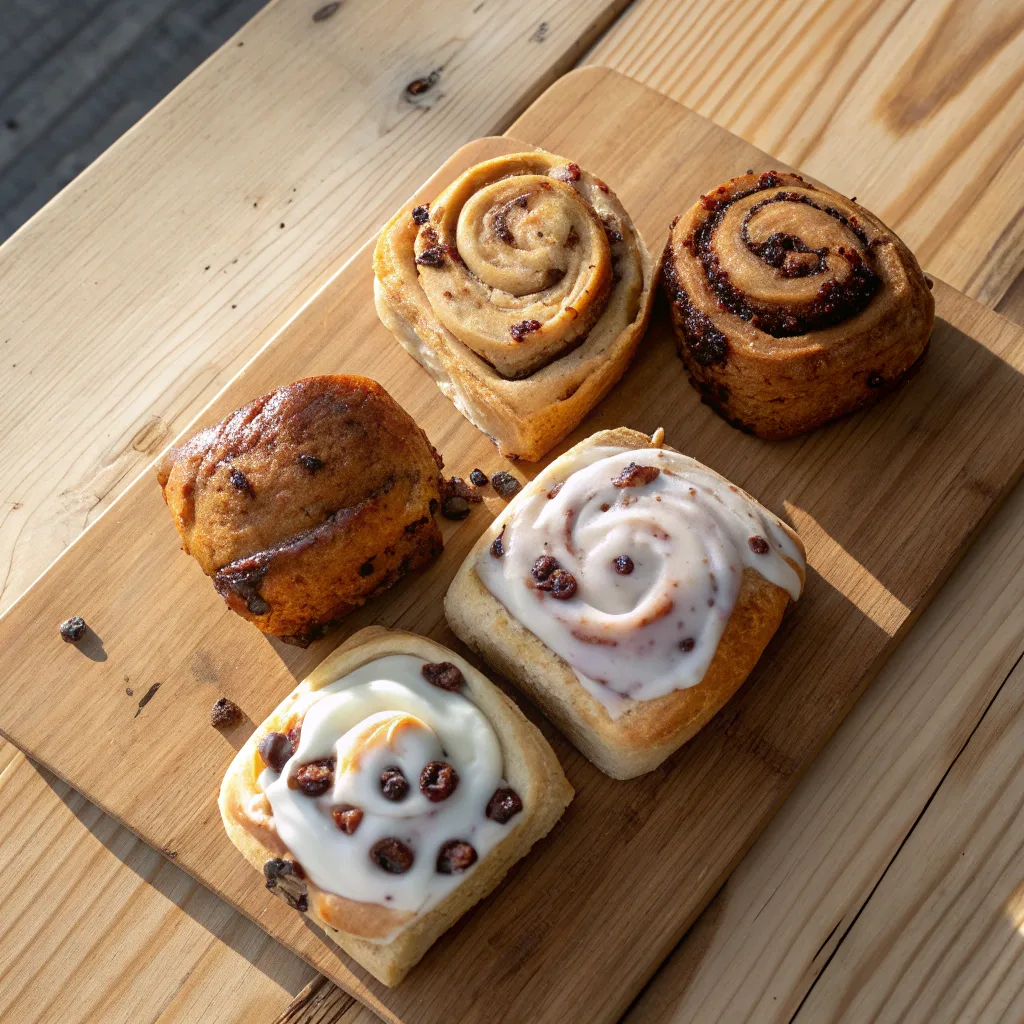 Banana Bread Cinnamon Rolls Recipe – Quick, Easy, and Moist 11 Four banana bread cinnamon roll variations