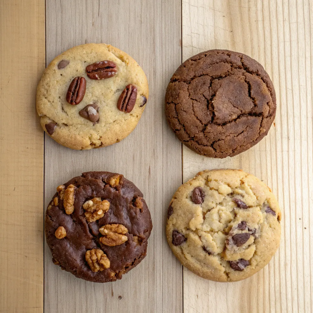 Browned Butter Pecan Chocolate Chip Cookies – Quick & Easy Treats 11 Four variations of Browned Butter Pecan Chocolate Chip Cookies