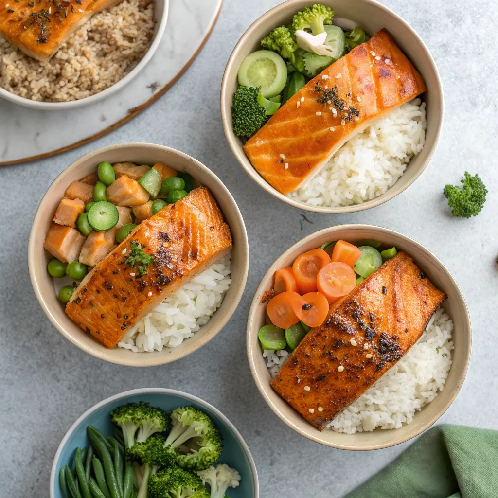 Honey Sriracha Salmon Bowls – Sweet, Spicy, and Healthy 11 Variations of honey sriracha salmon bowls