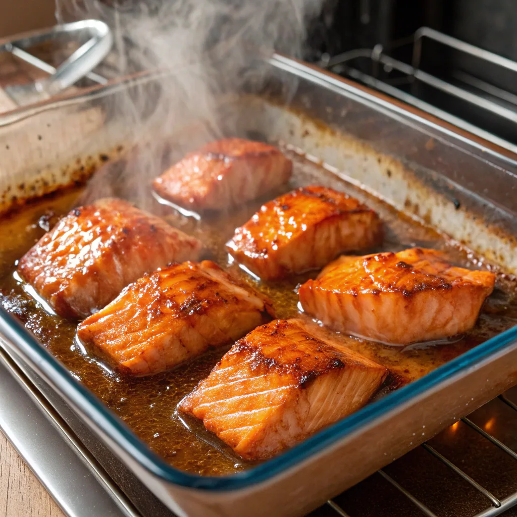 Honey Sriracha Salmon Bowls – Sweet, Spicy, and Healthy 10 Cooking honey sriracha salmon in oven