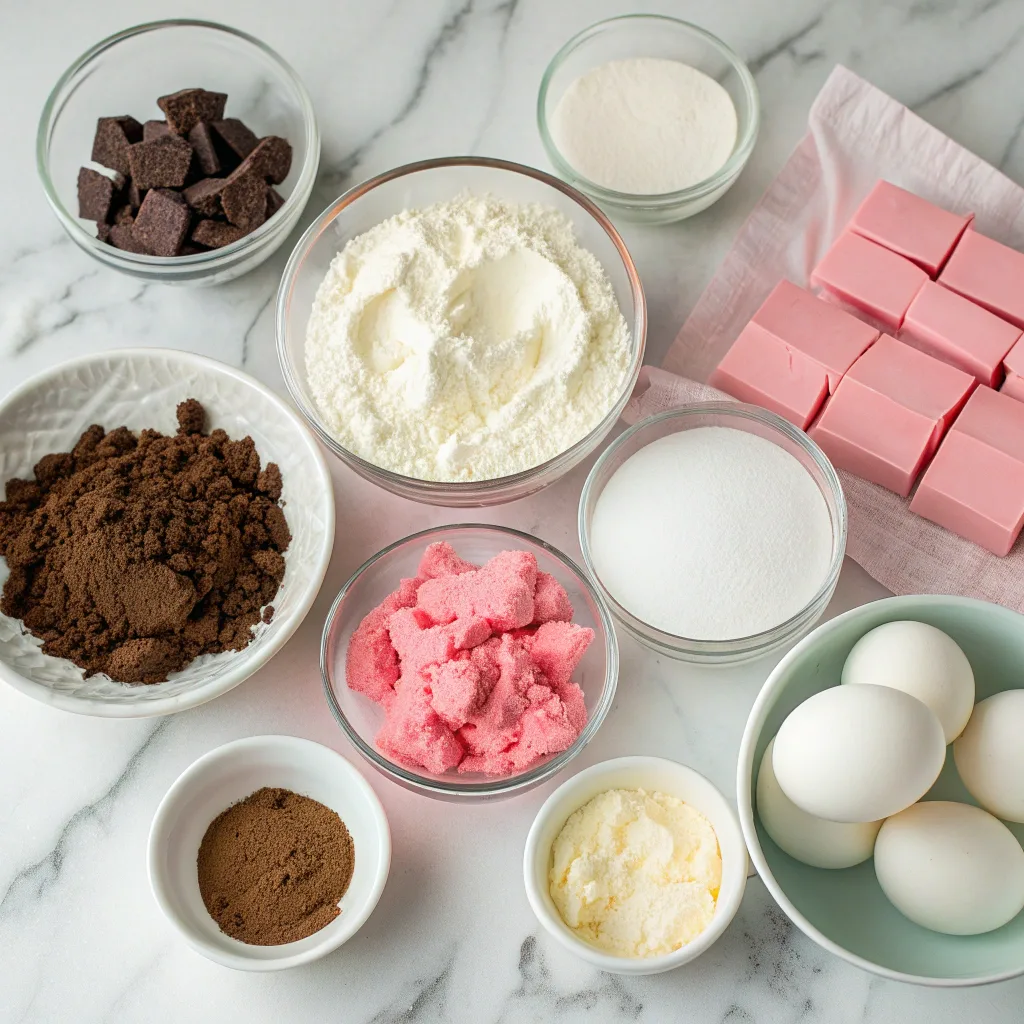 Pink Velvet Cheesecake Bites: Quick and Easy Dessert 9 Ingredients for pink velvet cheesecake bites