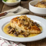 Texas Roadhouse Smothered Chicken plated