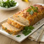 Easy Parmesan Chicken Meatloaf Recipe – Melt-in-Your-Mouth Flavor 12 Parmesan chicken meatloaf with golden cheesy crust