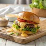 Best Smash Burger Sauce – Tangy, Creamy, and Simple 12 Smash burger with creamy sauce