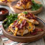 Close-up of Cowboy BBQ Bacon Cheddar Chicken