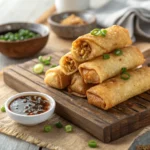 Easy Filipino Lumpia Recipe – Authentic Shanghai Rolls at Home 12 Crispy Filipino Lumpia with vinegar sauce