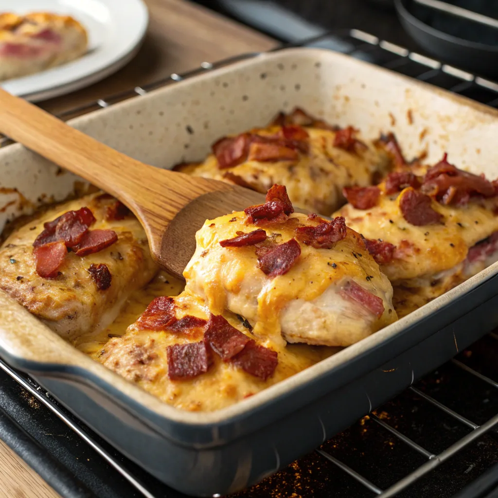 Baking Cowboy BBQ Bacon Cheddar Chicken