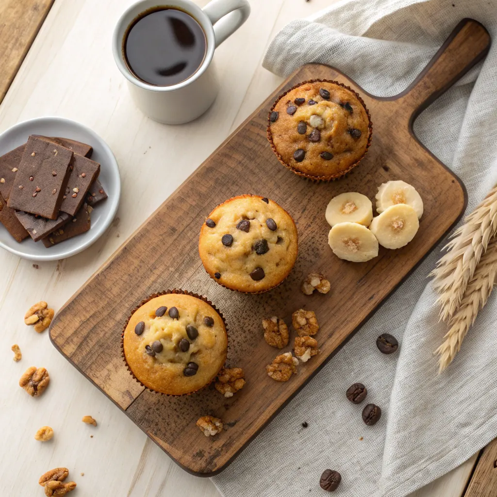 Quick Mini Banana Muffins – Perfect for On-the-Go Snacks 11 Four mini banana muffin variations