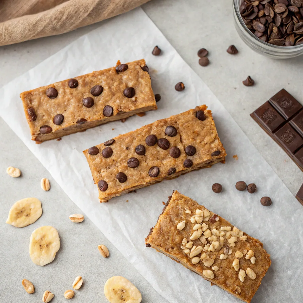 Banana Peanut Butter Oatmeal Bars – Easy, Healthy Snack Recipe 11 Banana peanut butter oatmeal bar variations