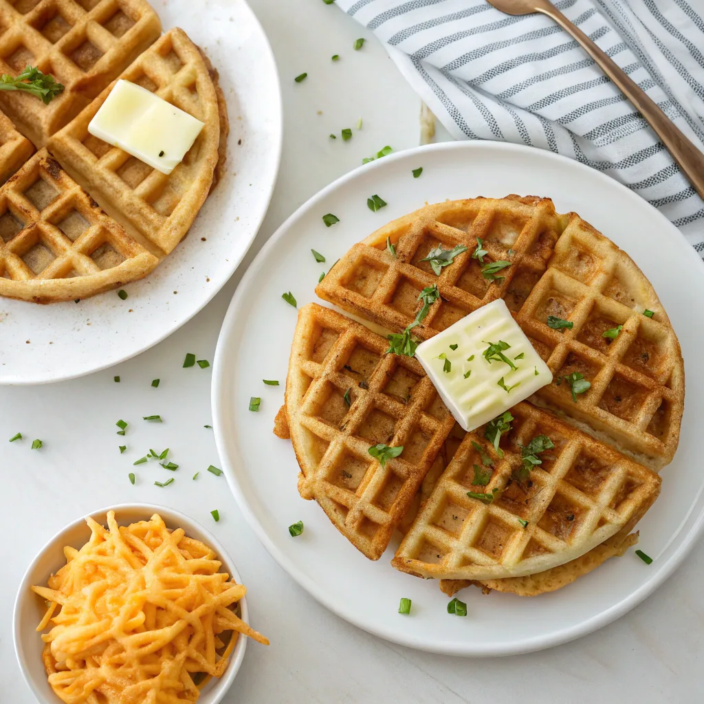 Potato waffle variations