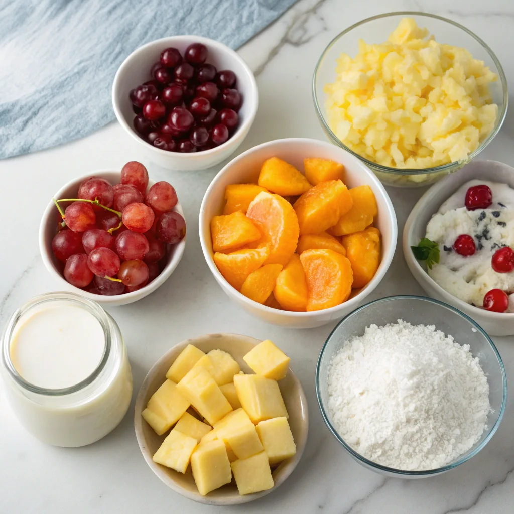 Hawaiian Fruit Salad with Cool Whip – Easy Summer Treat 9 Ingredients for Hawaiian Fruit Salad