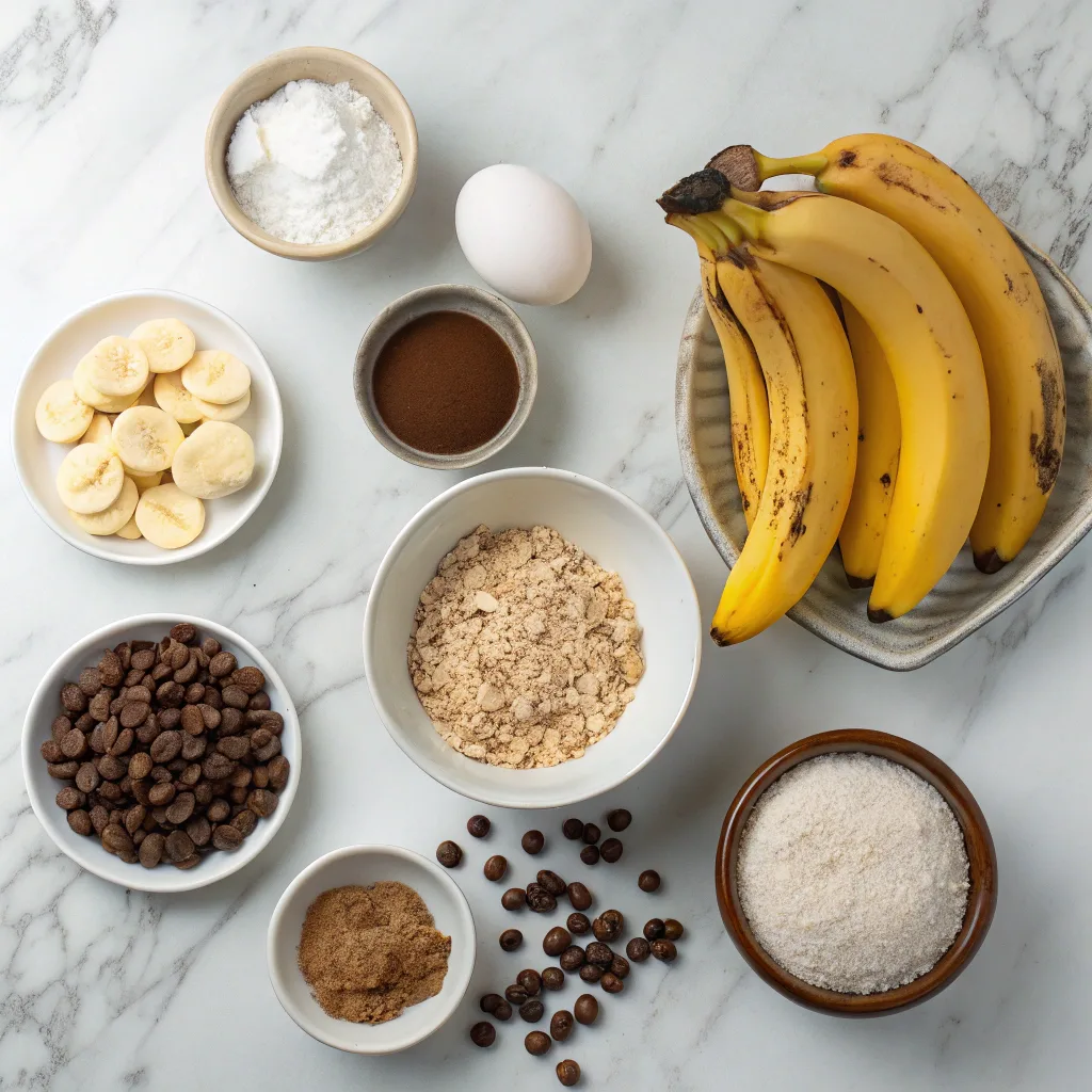 Banana Bread Chocolate Chip Cookies – Quick Dessert Recipe 9 Ingredients for banana bread chocolate chip cookies