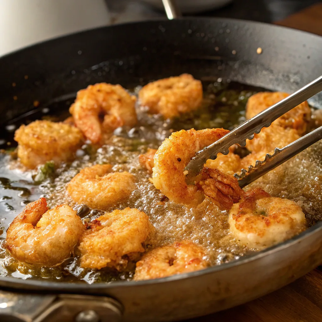 Bang Bang Shrimp Recipe – Crispy, Spicy, Irresistible 10 Frying crispy bang bang shrimp