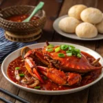 Singaporean Chilli Crab recipe restaurant style at home 9 Singaporean chilli crab recipe plated