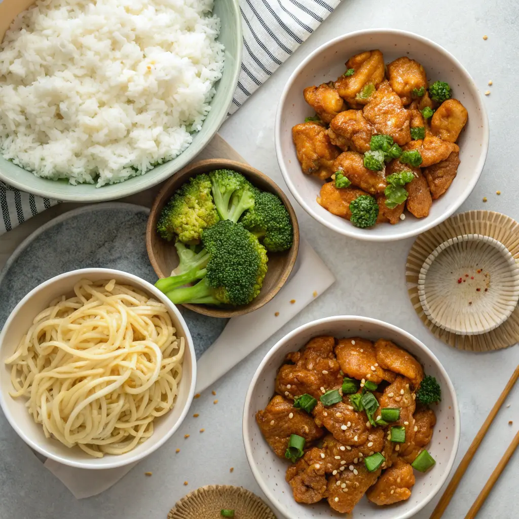 Air fryer orange chicken recipe variations