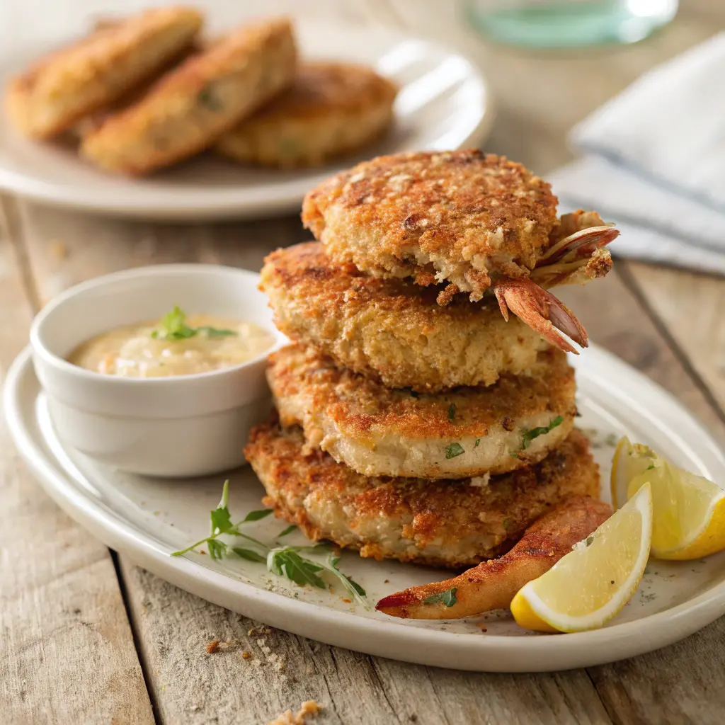 Crab crunchies crispy seafood bites