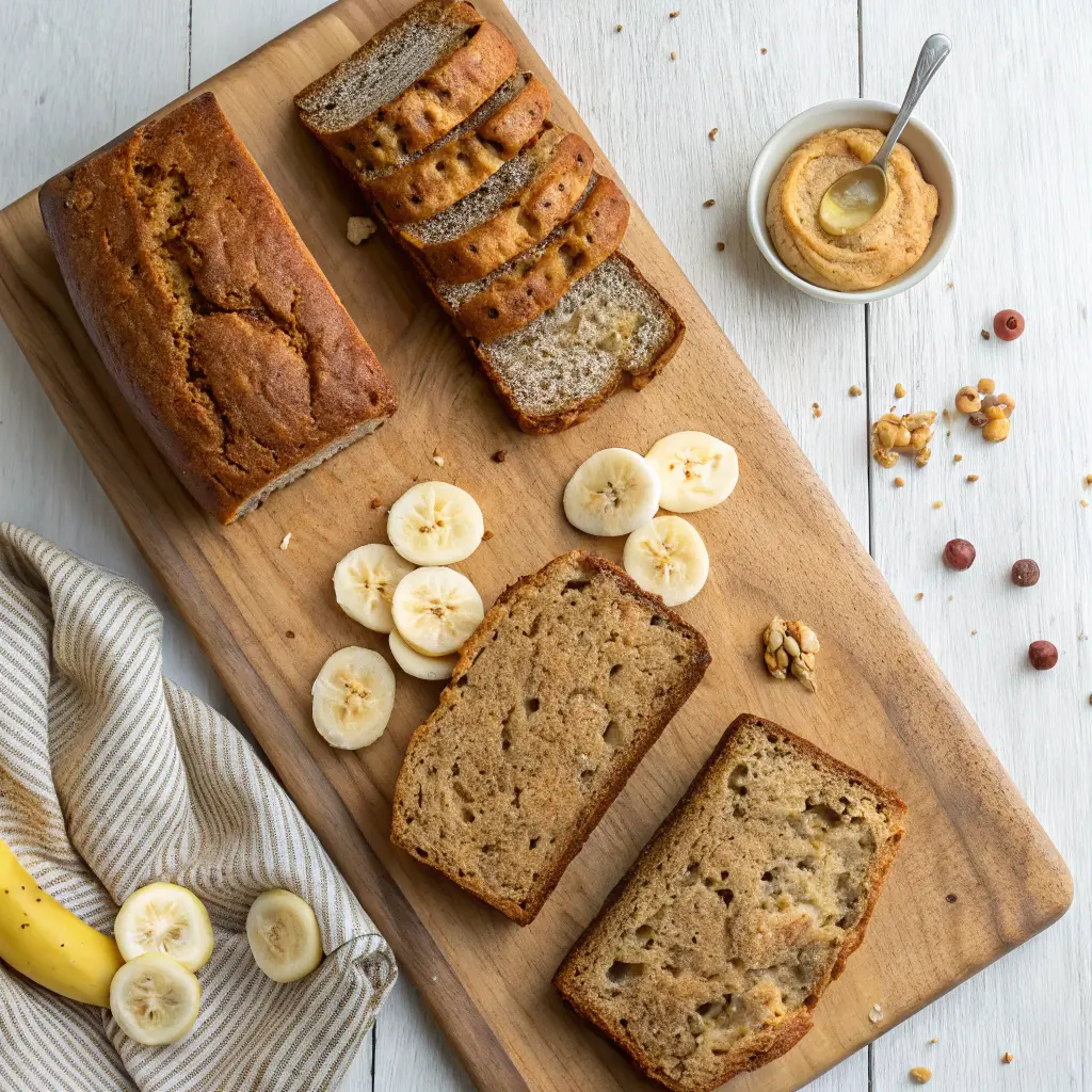 Vegan banana bread recipe variations