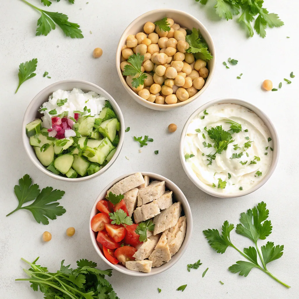 High protein cucumber salad variations