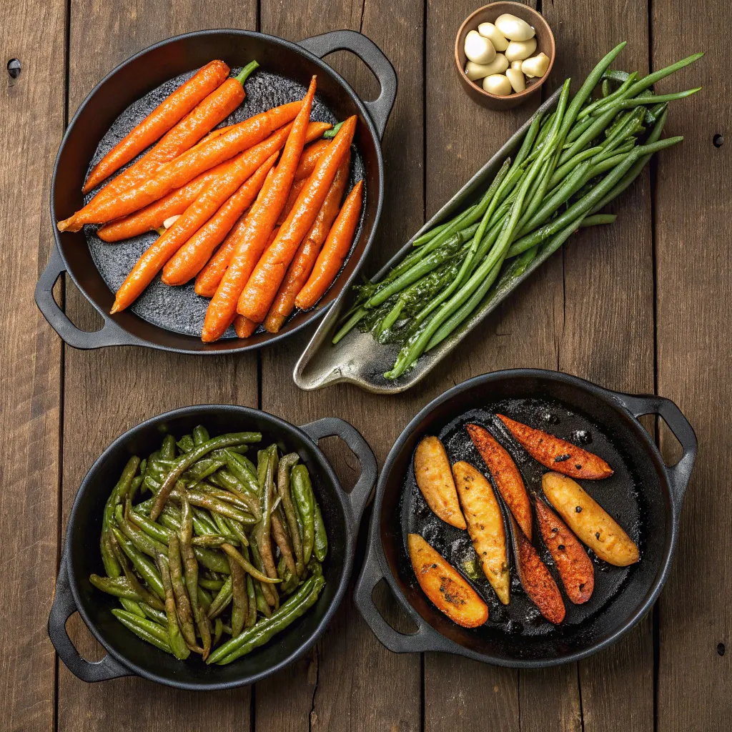 Honey Glazed Carrots & Green Beans – Quick Family Recipe 12 Variations of honey glazed carrots & green beans