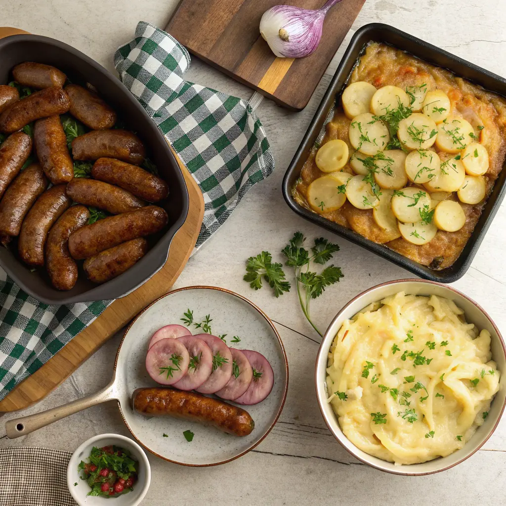 Sausage and potato recipe variations