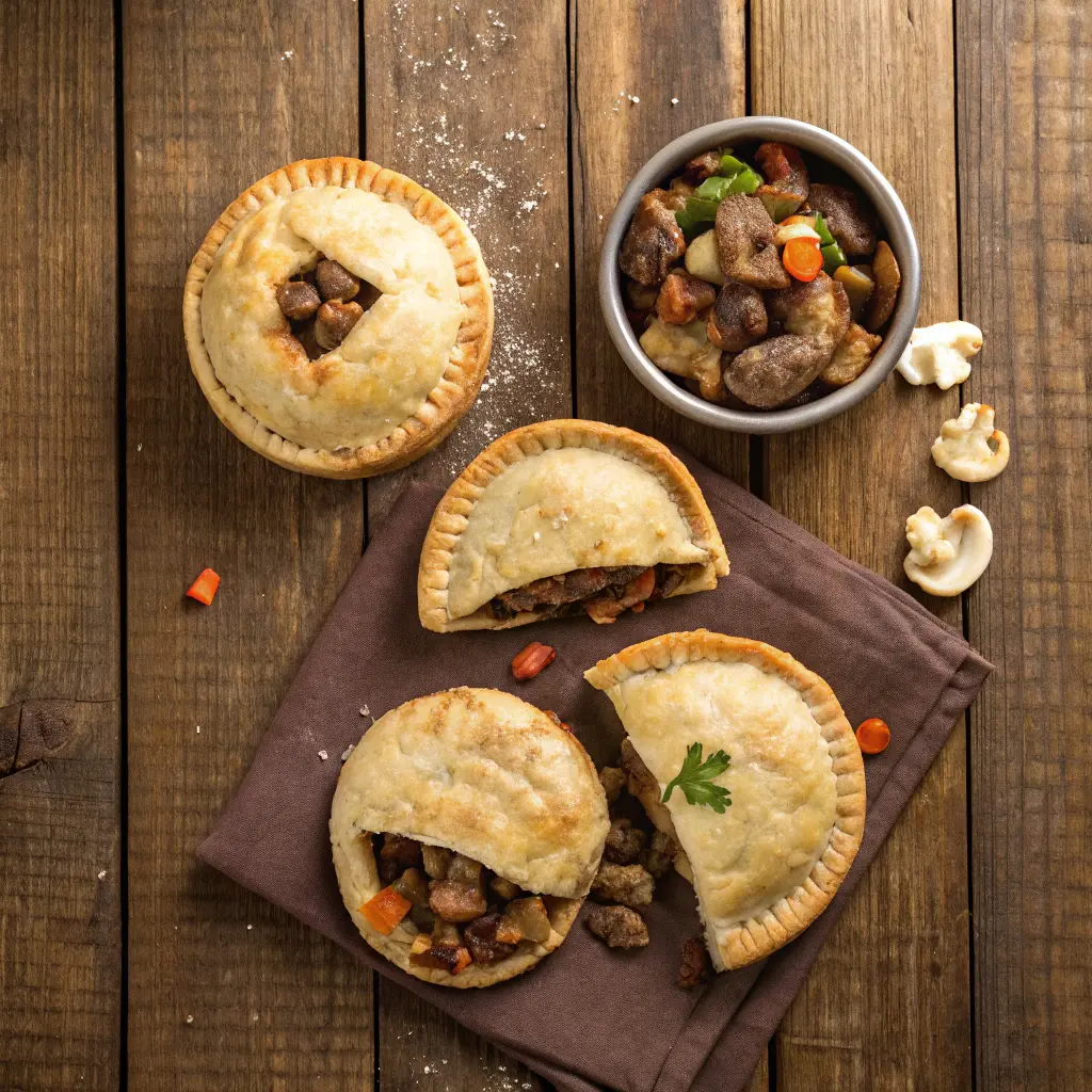 Guinness Hand Pies – Homemade Flaky Pastry with Beef and Guinness 12 Variations of Guinness hand pies