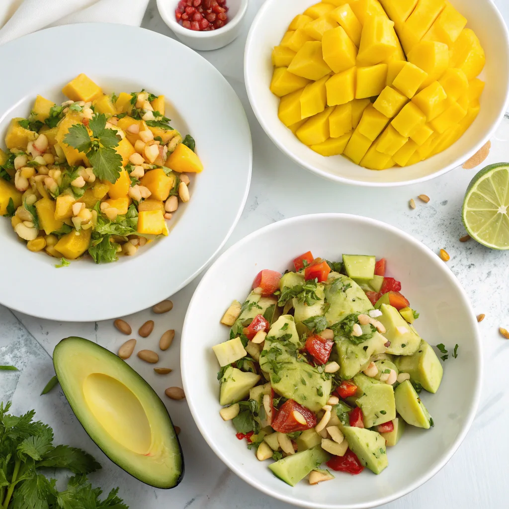 Mango salad recipe variations