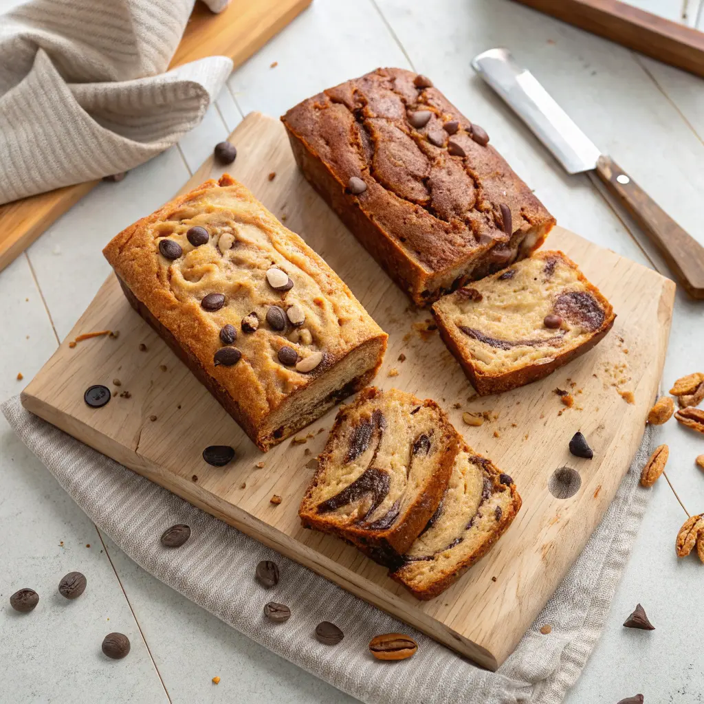 Protein banana bread variations