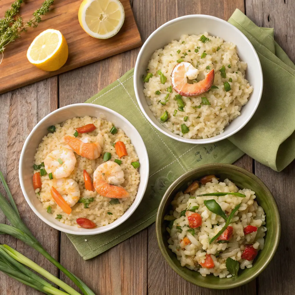 Quick & Easy Seafood Risotto – Italian Comfort Food 12 Variations of seafood risotto