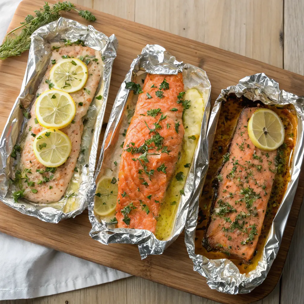 Baked Salmon in Foil Recipe – Healthy Weeknight Dinner 12 Variations of baked salmon in foil