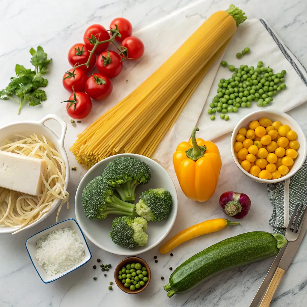 Vibrant Pasta Primavera Recipe – Healthy and Flavorful 10 Ingredients for pasta primavera