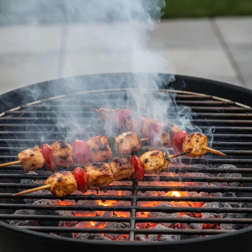 Succulent Shish Tawook Oven Recipe – Tender & Juicy Chicken 11 Grilled shish tawook cooking