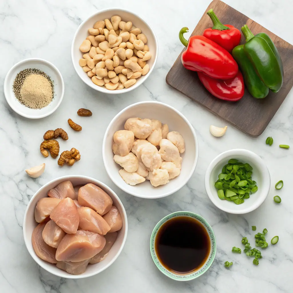Authentic Cashew Chicken Stir-Fry – Healthy and Flavorful 10 Ingredients for authentic cashew chicken