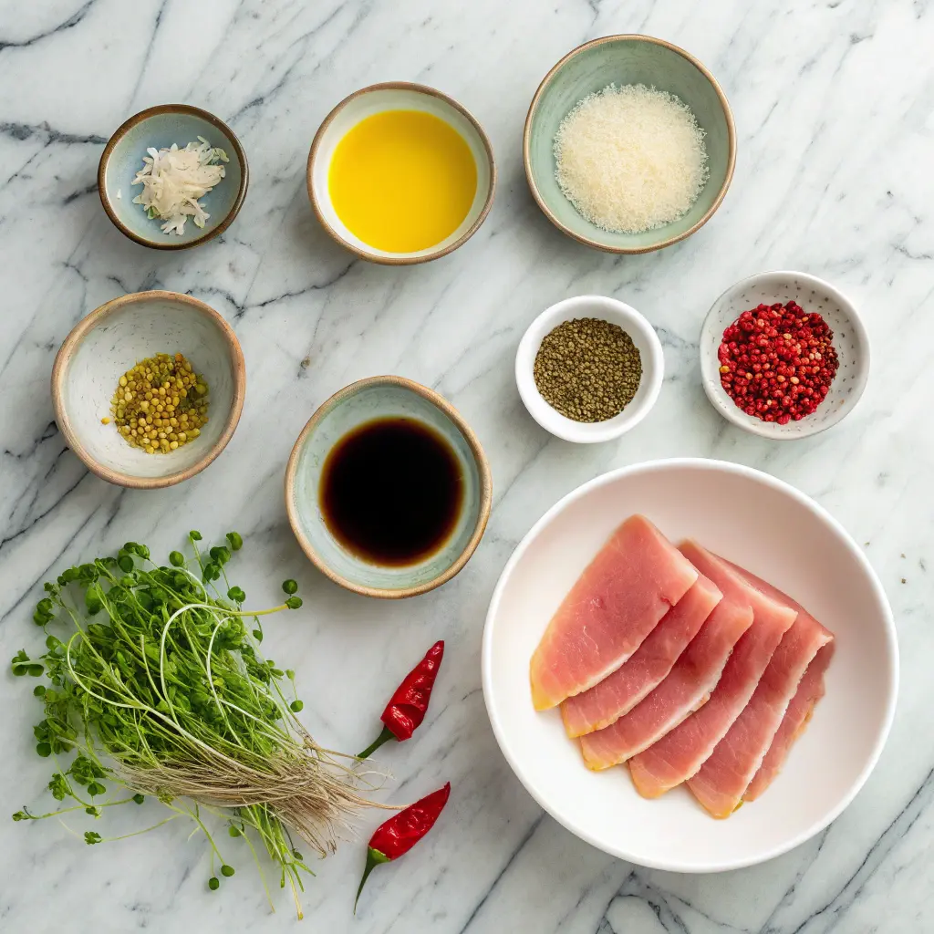 Hamachi Crudo Made Simple – Quick Japanese Dish 10 Ingredients for Hamachi Crudo