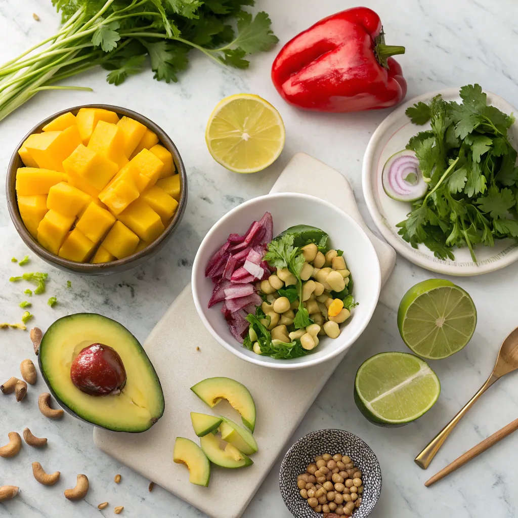 Easy Mango Avocado Salad Recipe – Fresh, Healthy & Family-Friendly 10 Ingredients for mango avocado salad