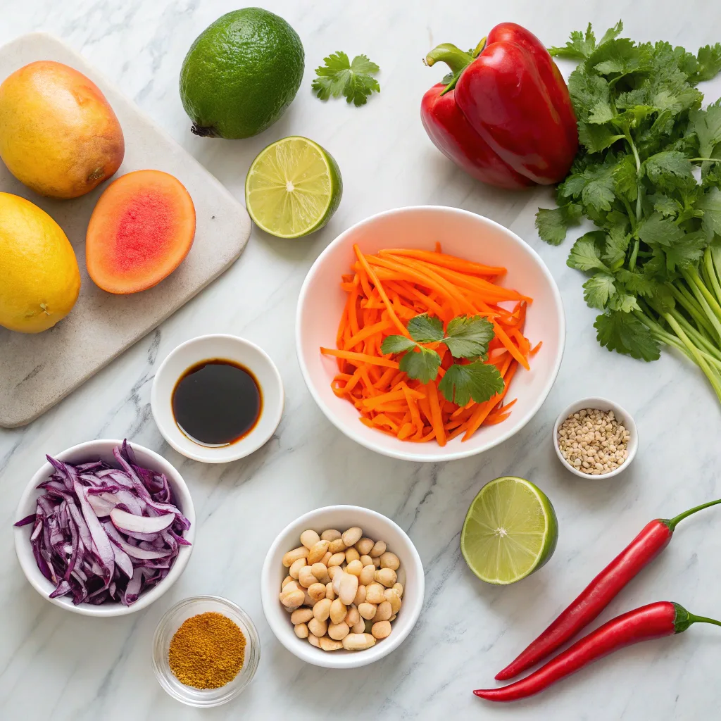 Mango Salad Recipe – Fresh, Easy & Flavor-Packed 10 Ingredients for mango salad recipe