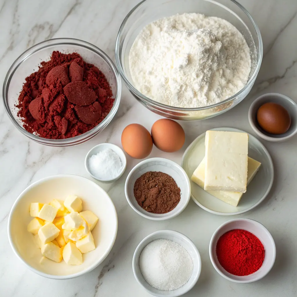 Red Velvet Cheesecake Cookies – Sweet & Creamy Homemade Treat 10 Ingredients for Red Velvet Cheesecake Cookies