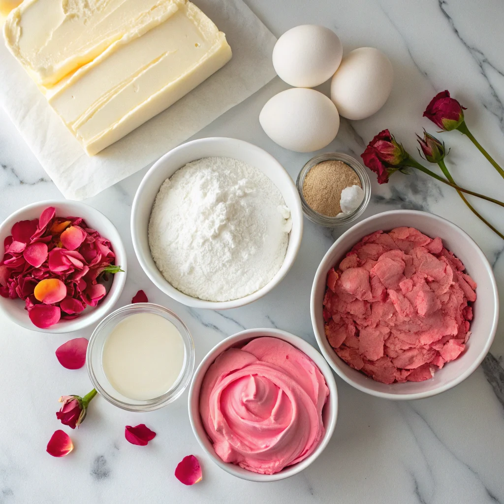 Rose Poke Cake Ideas – Moist, Fragrant, and Easy to Bake 9 Ingredients for Rose Poke Cake