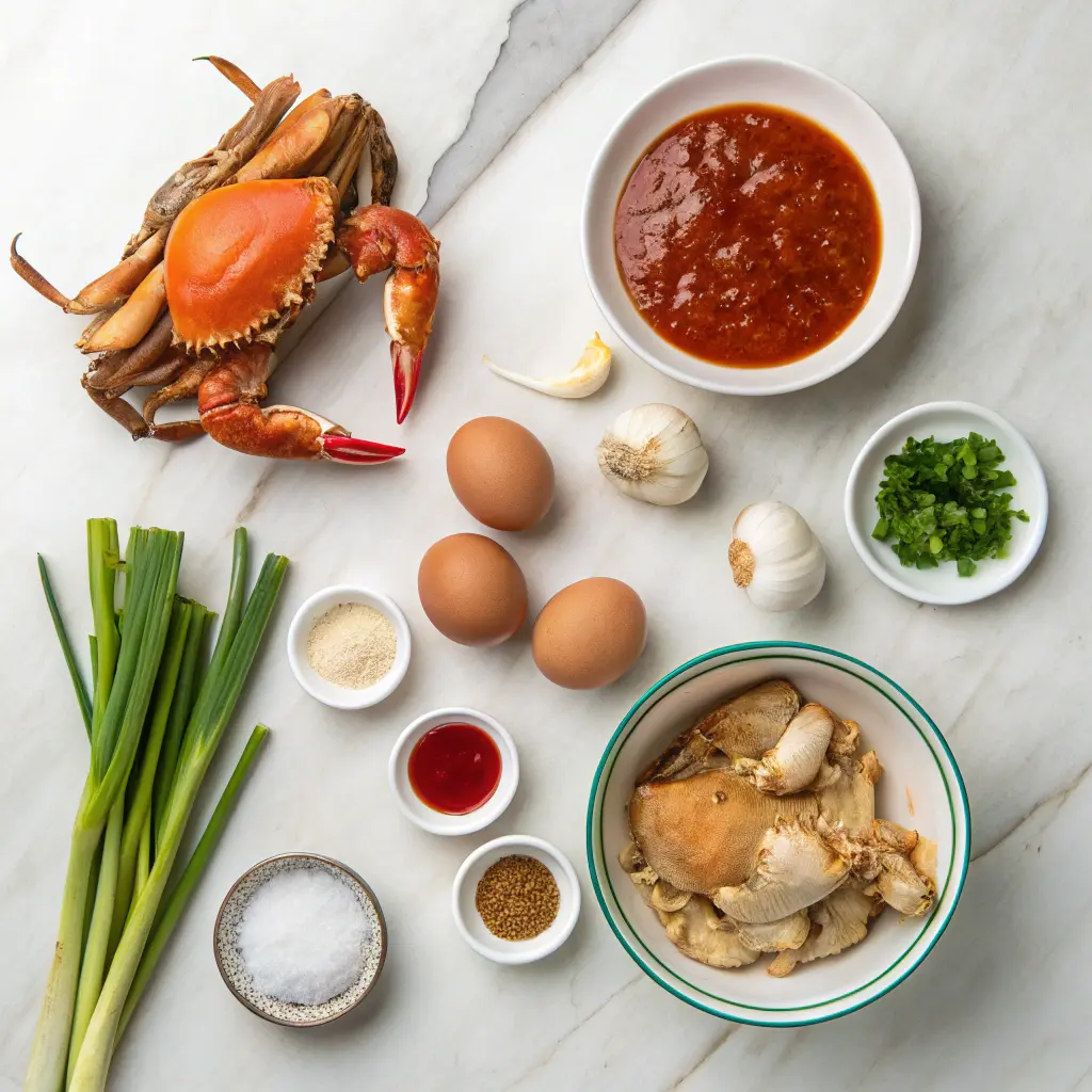 Singapore-Style Chili Crab Recipe Hawker Style Flavor 10 Ingredients for singapore chili crab recipe