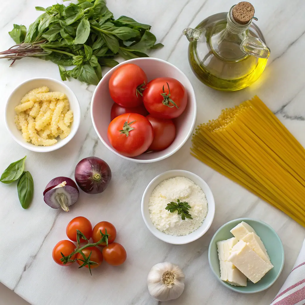 Tomato Ricotta Pasta Ideas for Quick & Delicious Meals 10 Ingredients for tomato ricotta pasta