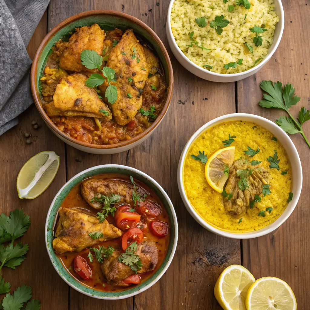 Persian chicken recipe variations