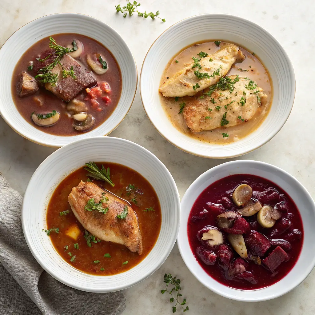 Chicken Pinot Noir recipe ideas for cozy dinners 12 Variations of chicken pinot noir recipes