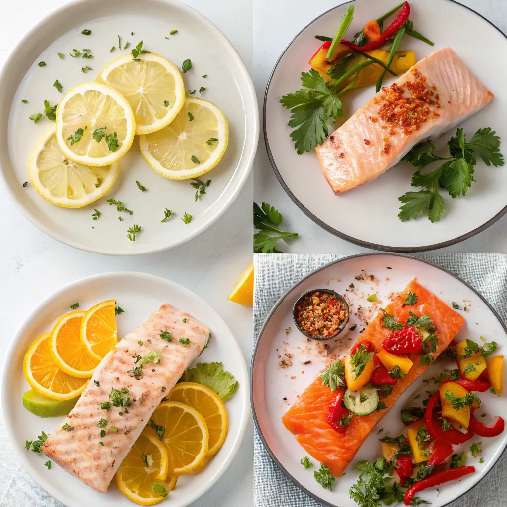 Olive Oil Poached Salmon simple healthy recipes 12 Different olive oil poached salmon variations