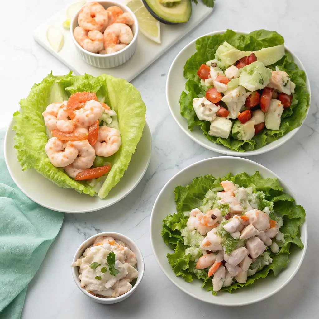Seafood salad recipe variations