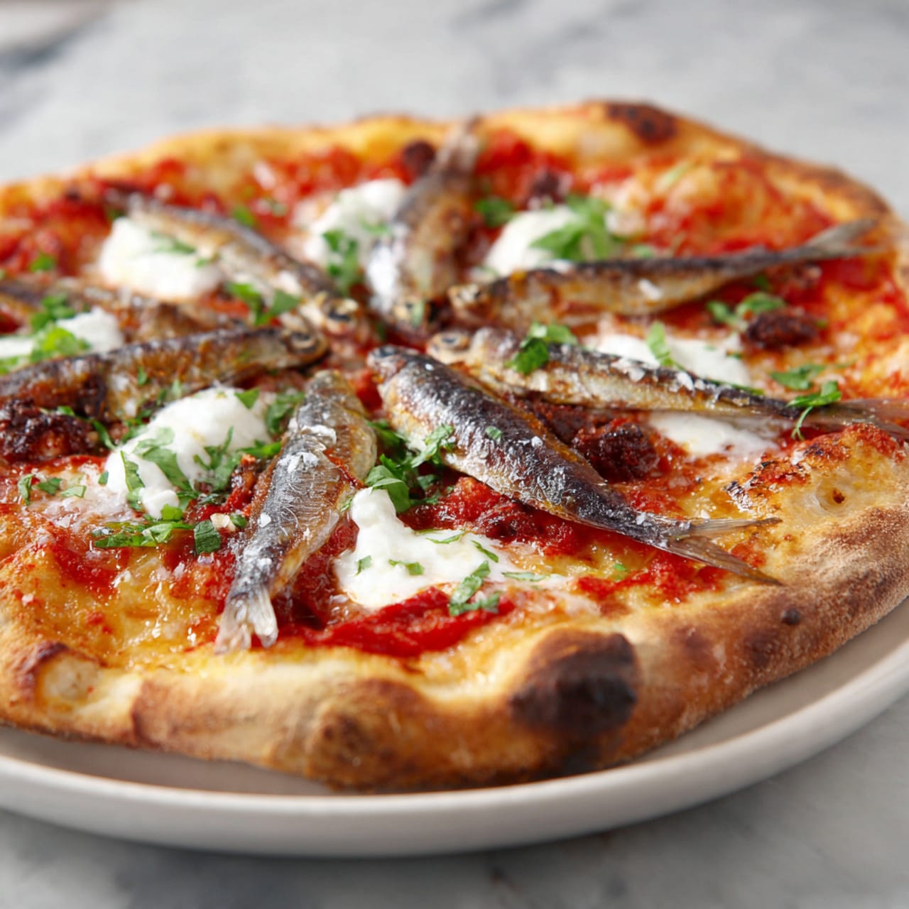 Anchovy Pizza: A Bold Taste of Naples