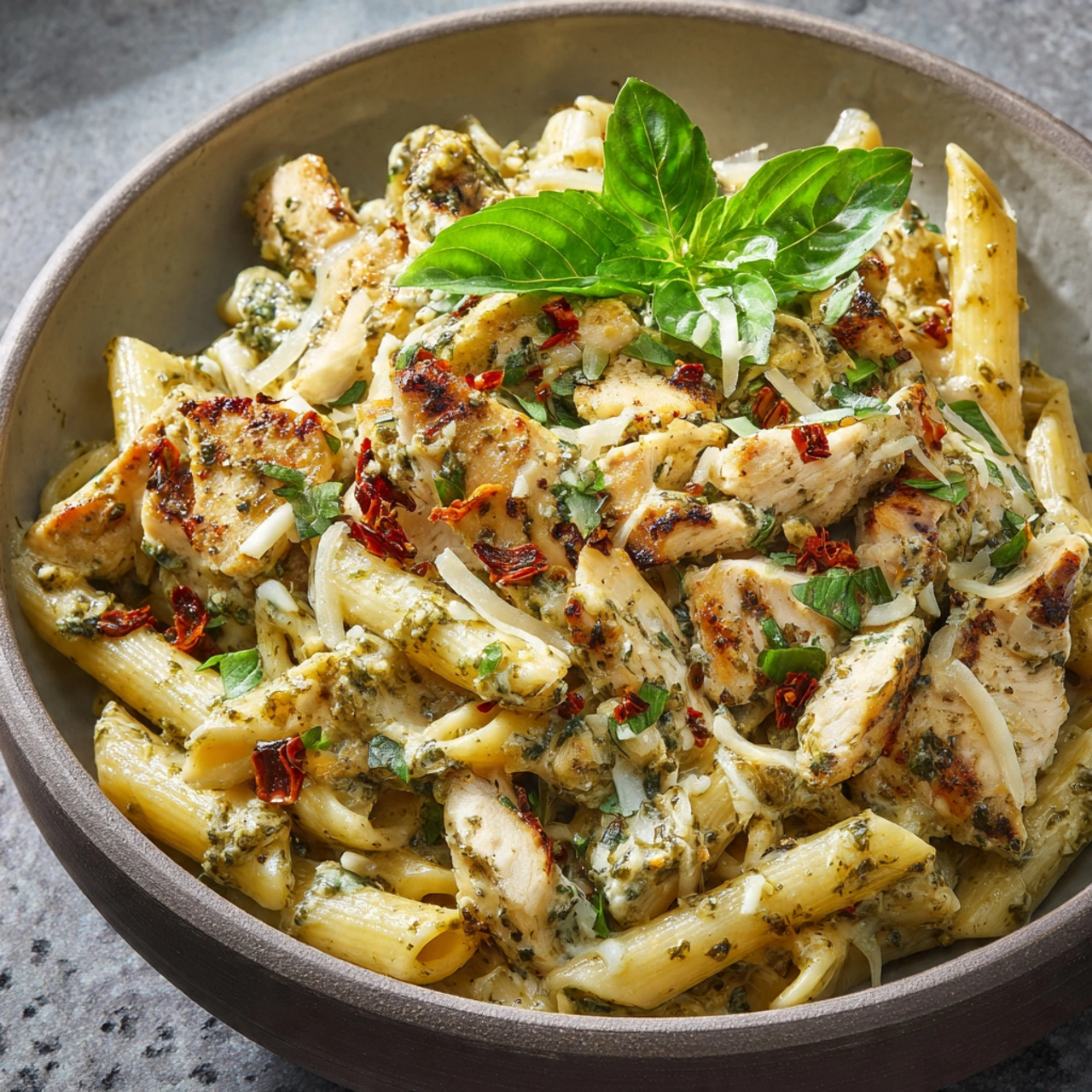 Chicken Pesto Pasta Recipe: Quick, Creamy Dinner Secret 1 Chicken Pesto Pasta Recipe: Quick, Creamy Dinner Secret