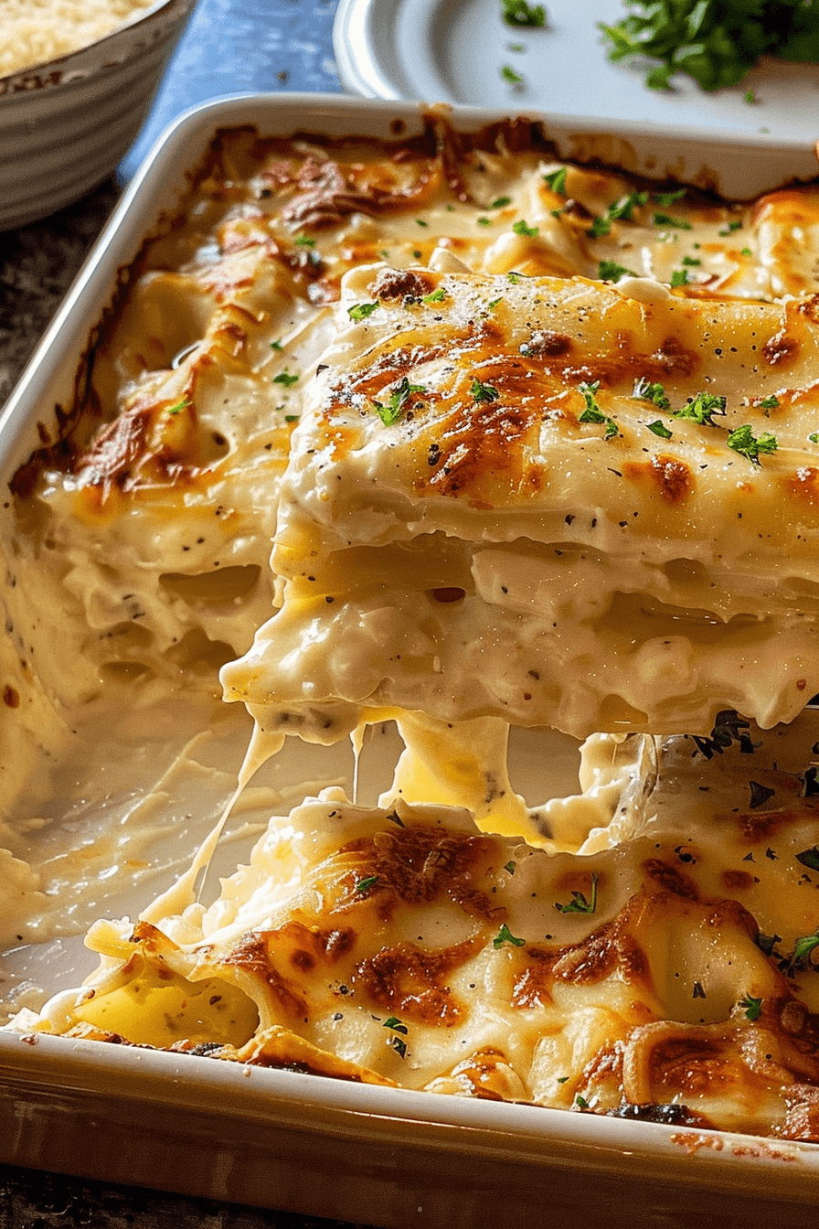 Chicken Alfredo Lasagna: Rich Comfort in Every Layer 9 image 1775597530056