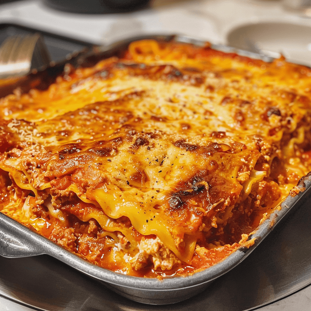 Homemade Lasagna Perfection