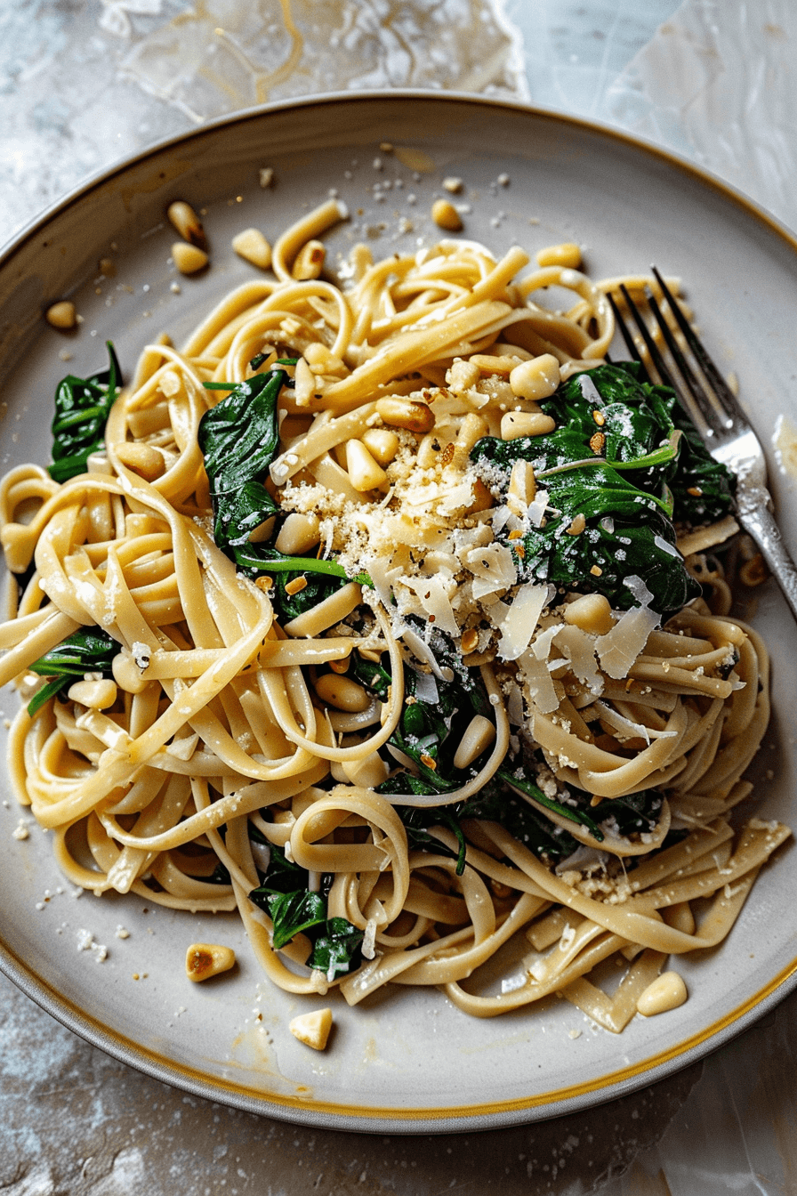 Spinach Pine Nut Pasta: Quick, Flavorful, Family-Favorite Recipe 7 image 1776024287056