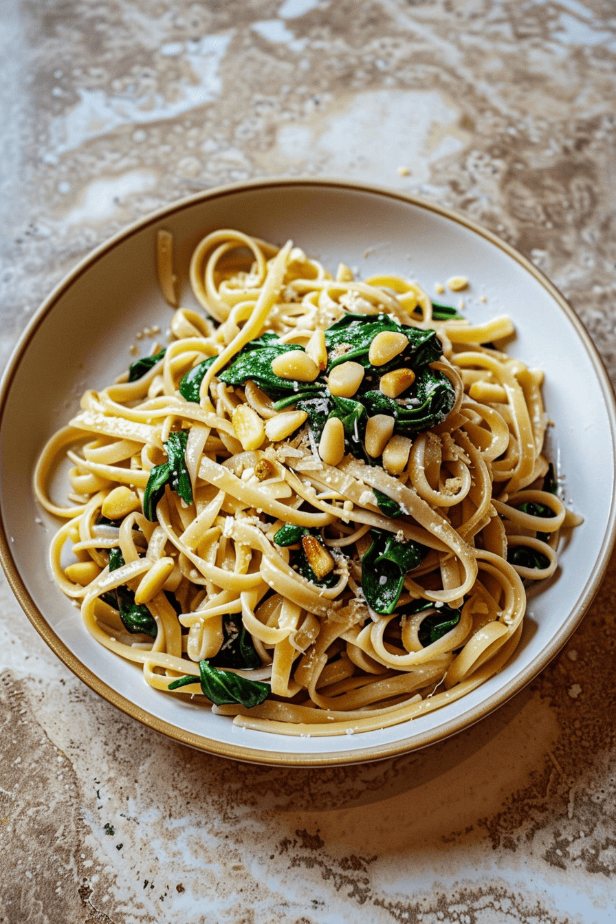 Spinach Pine Nut Pasta: Quick, Flavorful, Family-Favorite Recipe 8 image 1776024294317