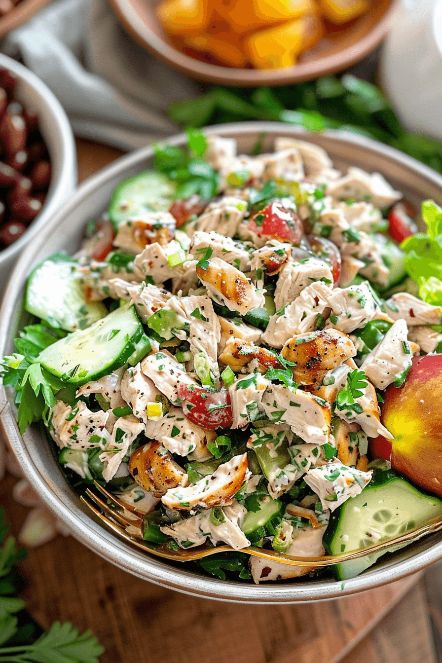 Healthy Chicken Salad Recipe with Pecans and Yogurt 8 image 1776024823776